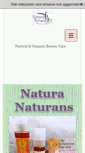 Mobile Screenshot of naturanaturans.com